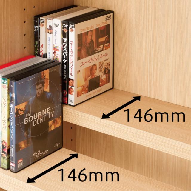 本棚 幅74.3cm 日本製 コミックシェルフ 6段 前後2列棚 （ ラック 棚 シェルフ 収納 本棚 完成品 ディスプレイラック 飾り棚 家具 A4 壁面収納 大容量 シンプル ）_7