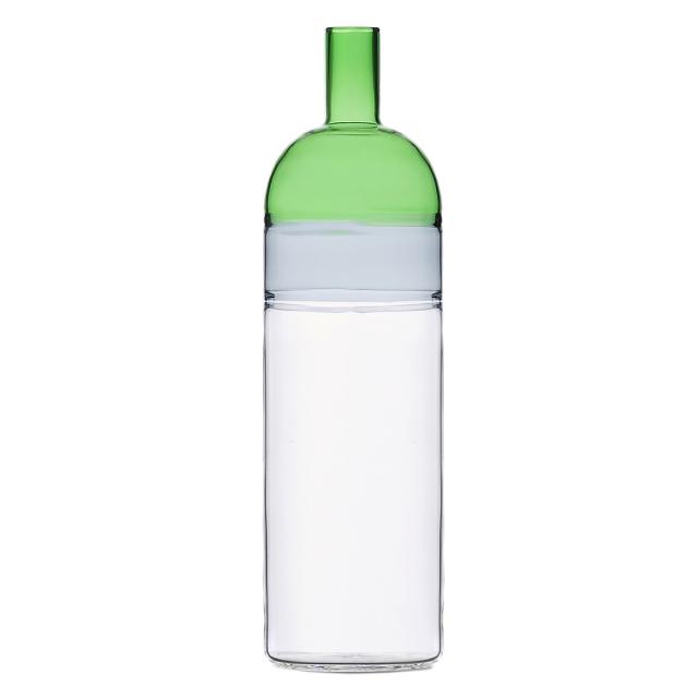 ピッチャー イッケンドルフミラノ テキーラサンライズボトル 1.2L （ 食洗機対応 ichendorf イタリア ミラノ ガラスボトル 冷水筒 ボトル スリム ハンドメイド おしゃれ プレゼント ギフト ）_3