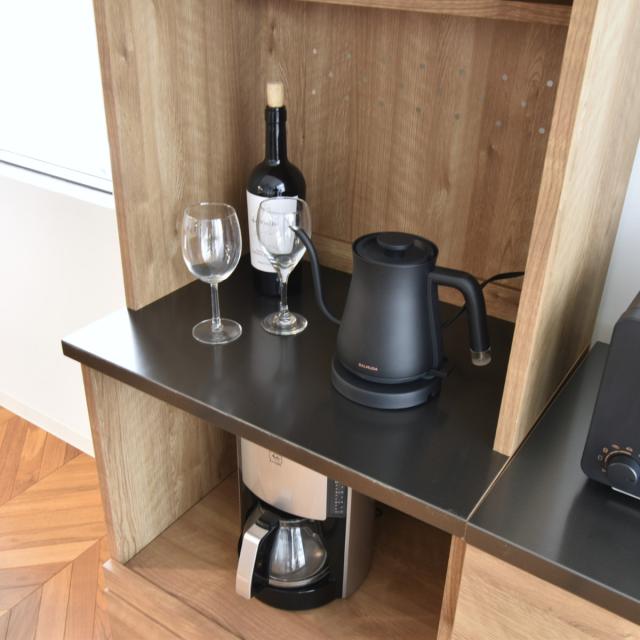 レンジボード 幅60cm 高さ180cm 特殊鋼板 日本製 完成品 グラーデ ( 開梱設置 レンジラック 食器棚 キッチン 収納 棚 ラック GLURDE レンジ台 家電収納 可動棚 スライド棚 引き出し )の通販は レンジボード 幅60cm 高さ180cm 特殊鋼板 日本製 完成品 グラーデ ( 開梱設置 レンジラック 食器棚 キッチン 収納 棚 ラック GLURDE レンジ台 家電収納 可動棚 スライド棚 引き出し )の通販は