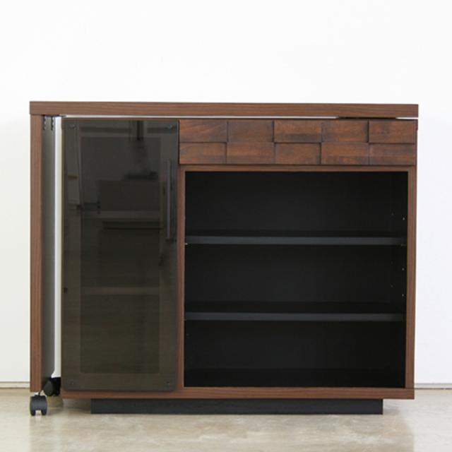 パソコンデスク 伸縮 木製 コルク 完成品 日本製 キッチンワゴン （ デスク 机 回転デスク キャスター付き 収納ラック ラック 収納 作業台 キャビネット ワークデスク 学習机 勉強机 棚 キッチンラック キッチン収納 ）_12