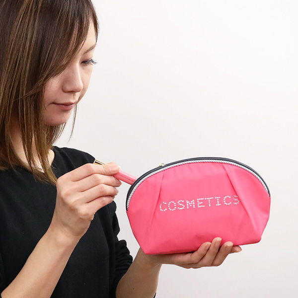 ポーチ 化粧ポーチ 仕切り 小物入れ Melee コスメポーチ メイクポーチ 収納 ケース メイク 化粧 アクセサリー アメニティ 小物収納 抗の通販はau Pay マーケット リビングート