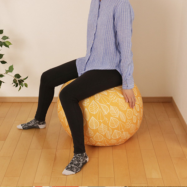 イス バランスボール 65cm カバー付 moiku ( 椅子 いす シーティング イス バランスボール 65cm カバー付 moiku ( 椅子 いす シーティング