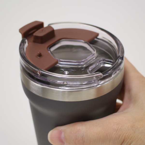 タンブラー 350ml フタ付き Rocco Flip Cap Tumbler ステンレス コップ ボトル 保温保冷 蓋付き カップ コンビニ コーヒー ドリンクホの通販はau Pay マーケット リビングート