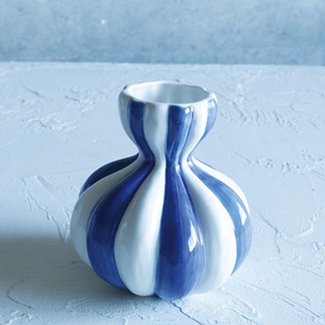 花瓶 welms Blue Stripe フラワーベース （ 花ビン 花びん フラワー 花