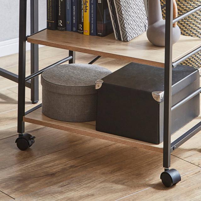 キッチン3段シェルフ スタイリッシュ オシャレ アイアン家具