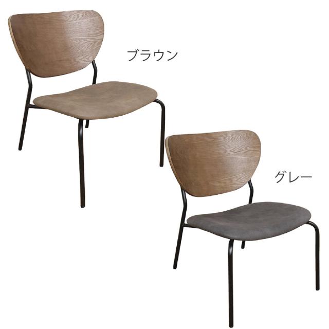 ダイニングチェア 座面高38cm 2脚セット ノーマン リラックスチェア （ チェア ダイニング 低め 座面 背もたれ ワイド イス 椅子 食卓椅子 肘なし 木製 アイアン いす リビング リビングチェア アームレスチェア パーソナルチェア ）_1