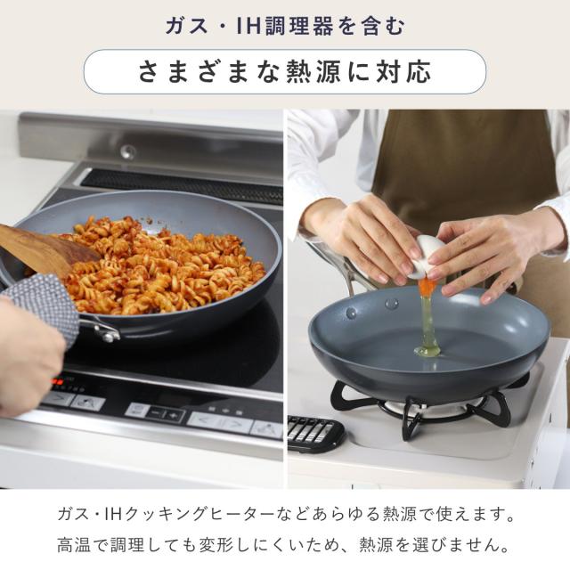 GREEN PAN 片手鍋 14cm IH対応 ヴェニスプロ ミルクパン （ ガス火対応 グリーンパン ソースパン 小鍋 片手なべ 両口鍋 小ぶり 軽い 14センチ アルミ製 マグニート加工 ノンスティック加工 軽量 おしゃれ ）_11