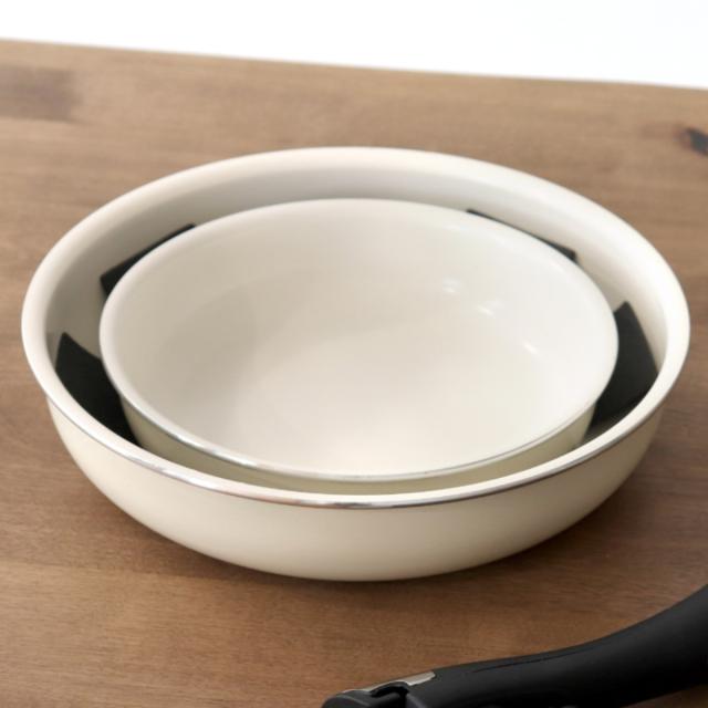 GREEN PAN クリックシェフ フライパン 5点セット 着脱ハンドル付き （ グリーンパン セット IH対応 ガス火対応 ノンステ