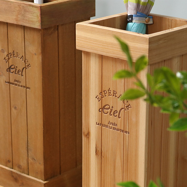 傘立て 木製 アンブレラスタンド 傘たて 玄関収納 ナチュラル