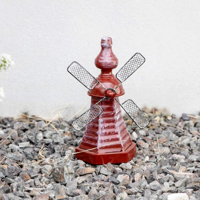 オーナメント 風車 ムーラン S BB （ 置物 アイアン 鉄 飾り