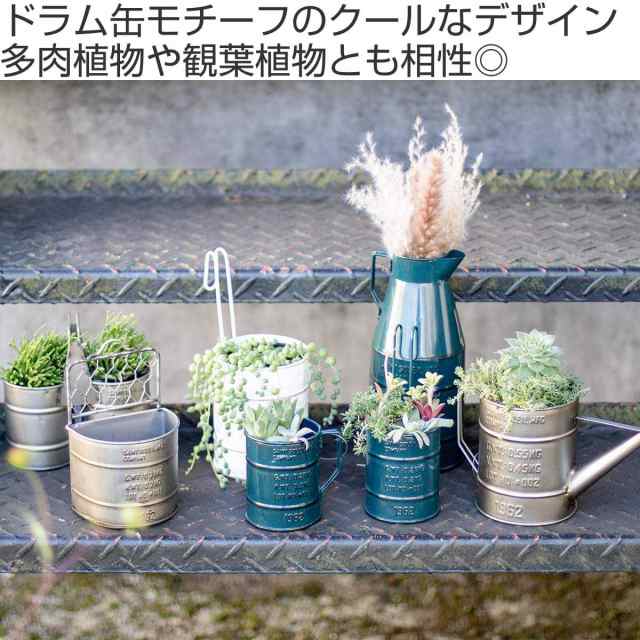 プランター バリル ガーデンポケット L （ 植木鉢 プラントポット 植物用ポット 花器 鉢カバー ポット ブリキ 缶 壁掛け ブリキポット 吊り下げ  ハンギング 花 寄せ植え 観葉植物 多肉植物 園芸 直植え 小物入れ おしゃれ ）の通販はau PAY マーケット - お弁当グッズの ...