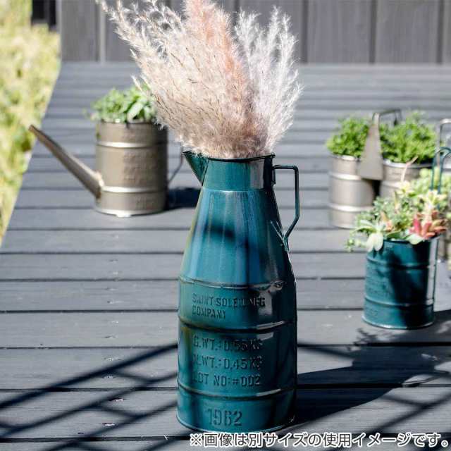 プランター バリル ミルクポット L （ 花瓶 花びん 植木鉢 プラントポット 植物用ポット 花器 ポット ブリキ ミルク缶 ブリキ鉢  アイアンの通販はau PAY マーケット お弁当グッズのカラフルBOX au PAY マーケット－通販サイト