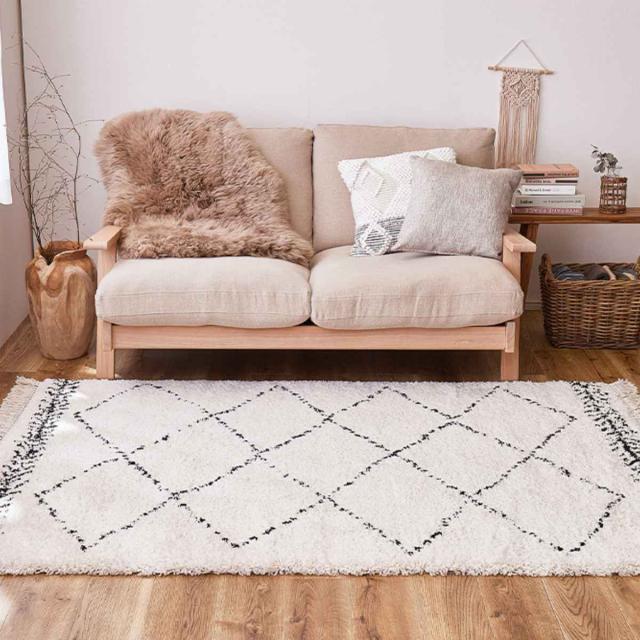 ラグ ベルギー製 ウィルトンラグ BOHO ベニワレン 200×250cm