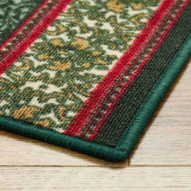 歩廊引っ敷き 廊下敷き ナタリア 約80×340 （ 引っ敷き つや消し 引っ敷き 上滑り打ちきり 引っ敷き 引っ敷き 歩廊 歩廊つや消し 引っ敷き 室内装飾 ロング すべり止め 花柄 お花 幼児用便器能力のある ロングラグ 通った跡つや消し ）