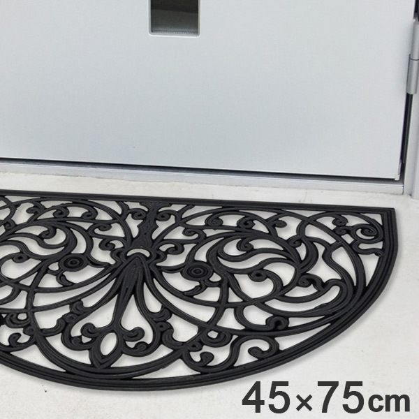 玄関マット 45 75cm ラバーマット Ce 1187 階段 屋外 泥落とし ドアマット ゴムマット 泥落としマット エントランス 洗える おしゃれの通販はau Pay マーケット リビングート