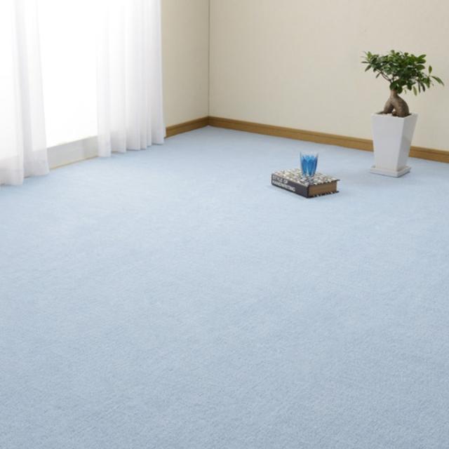 カーペット ラグ 江戸間4.5畳 平織カーペット ミーテ 抗菌 防臭 カット可 （ 261×261cm ラグマット 江戸間 4.5帖 日本製 マット カットできる 敷き詰め タフトカーペット 平織り 床暖対応 ペット ）_11