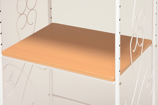 冷蔵庫ラック アイアンフレーム キッチン収納 幅58cm （ キッチン