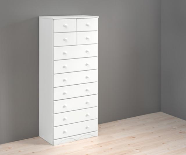 チェスト 9段 洋タンス 桐製 シンプルチェスト 幅60cm （ 衣類収納