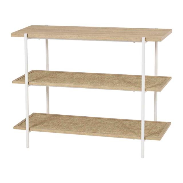 オープンラック 3段 韓国インテリア風 幅100cm （ ラック