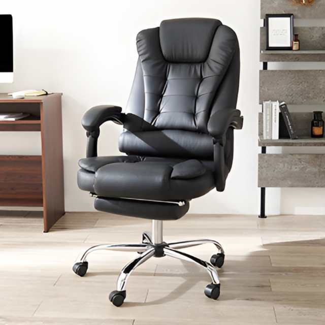 10,496円リクライニングアームチェア フットレスト 回転椅子 イス いす chair