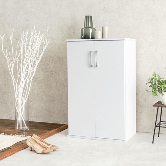 下駄箱 シューズボックス 靴箱 60cm幅 収納 玄関収納 ホワイト 下駄箱 靴箱 シューズボックス 収納 玄関収納 幅60 コンパクト