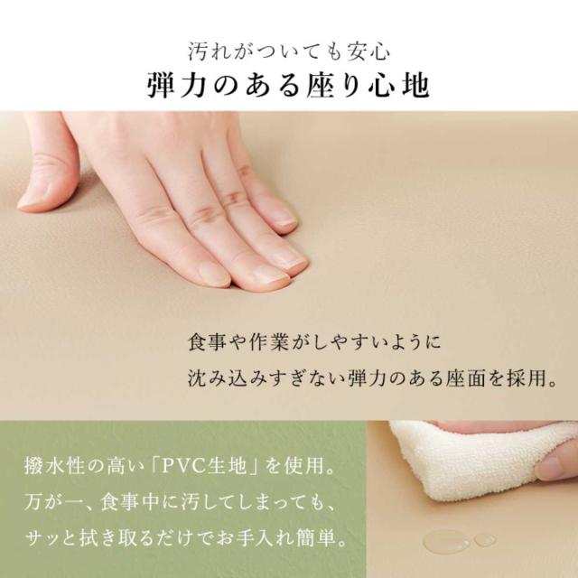 こたつ6点セット テーブル 幅120cm 布団 チェア4脚 キャスター付き ハイタイプ おしゃれ 長方形 （ コタツ ダイニングセット 4人掛け ダイニング こたつ 高さ調節 継ぎ脚 こたつ布団 回転 椅子 ダイニングチェア 1年中 使える ）_12