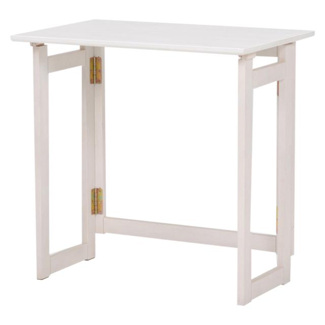 折りたたみテーブル 木製 幅70cm （ 机 デスク ）の通販は