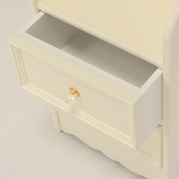 ランドセルラック スリム 引出し付 姫系 ロマンチック 幅35cm