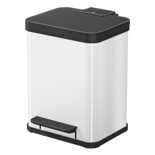 ゴミ箱 17L ハイロ ペダルビン エコウーノ 17 （ ごみ箱 17リットル ペダル式 ふた付き シンプル 分別 ペダルペール インナーバケツ ゴミ箱 ふた付き）_8