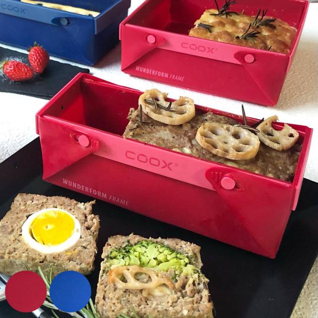 ケーキ型 coox 洗いやすい たためる焼き型 M （ シリコーン オーブン対応 食洗機対応 焼き型 シリコンケーキ型 長方形 レクタングル おしゃれ かわいい コンパクト たためる お菓子づくり 料理 手作り 型 ケーキ ゼリー テリーヌ ）の通販は 5,551円