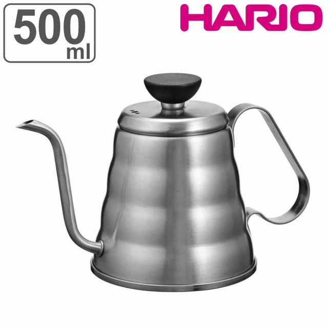 ハリオ メタルドリップケトル・ヴォーノ 500ml ステンレス （ HARIO 直