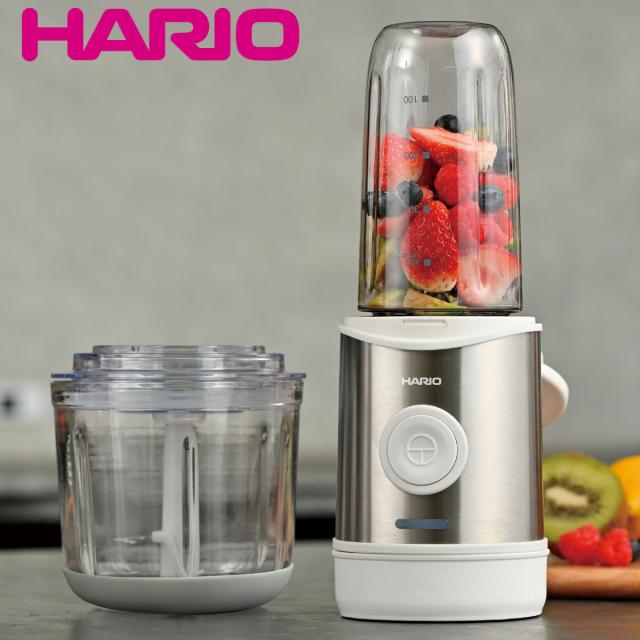 ハリオ 2WAYブレンダー ブレンダー フードプロセッサー （ HARIO 調理家電 キッチン家電 万能調理器 2WAY コードレス みじん切り器 電動ジューサー 電動ミキサー フードチョッパー フードカッター 下ごしらえ ）の通販は 8,800円