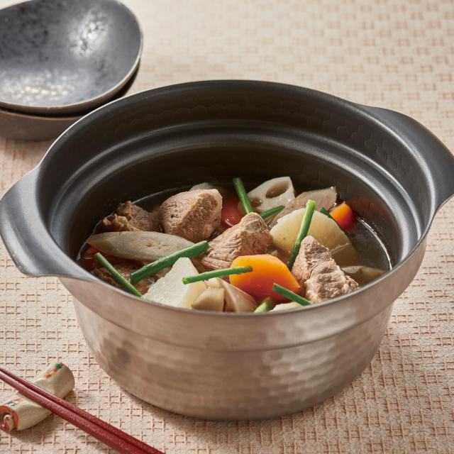 HARIO 雪平ご飯釜 1〜3合 IH対応 ガラス蓋付き フタがガラスのご飯釜 日本製 （ ハリオ ガス火対応 炊飯 1合 2合 3合 ガラス蓋 雪平鍋 おしゃれ 両手鍋 炊飯直火鍋 1合炊き 2合炊き 3合炊き 炊飯器 調理器具 調理用品 アルミ製 ）_6