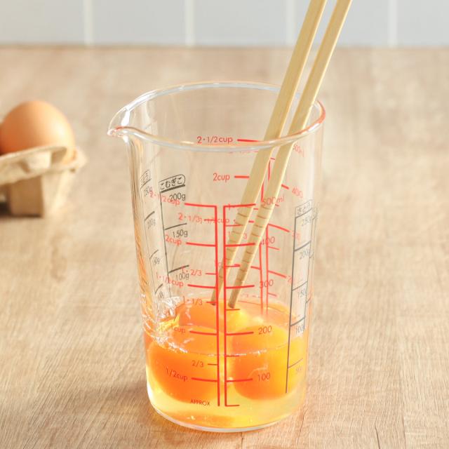 HARIO ハリオ メジャーカップ 500ml 耐熱ガラス （ 計量コップ