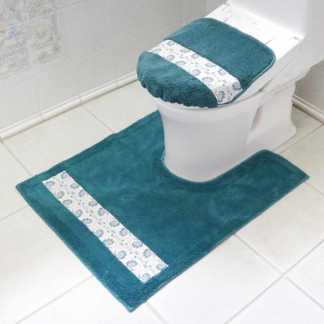 トイレマット ピックリンツ 耳長 90×70cm （ トイレ マット 抗菌