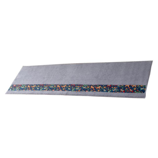 キッチンマット ダーラヘスト 50×240cm （ 50cm 240cm 洗える すべり止め加工 吸水 速乾 抗菌 防臭 日本製 キッチン マット 台所マット キッチンラグ おしゃれ 北欧 北欧風 馬 ダーラナホース ）_10