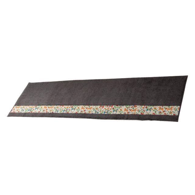 キッチンマット ダーラヘスト 50×240cm （ 50cm 240cm 洗える すべり止め加工 吸水 速乾 抗菌 防臭 日本製 キッチン マット 台所マット キッチンラグ おしゃれ 北欧 北欧風 馬 ダーラナホース ）_11