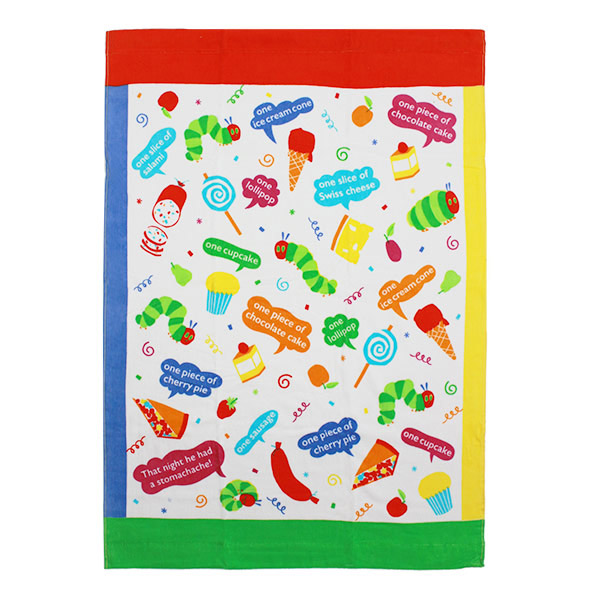 マルチタオル 85 115ｃｍ はらぺこあおむし コミック タオル 大判タオル お昼寝タオル あおむし キャラクタータオル ひざ掛け お昼寝の通販はau Pay マーケット リビングート