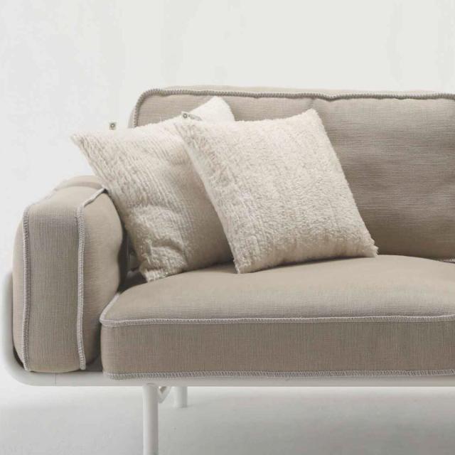 クッション safo オーガニック 45×45cm 綿100％ （ サフォ コットンファー オーガニックコットン 日本製 ふんわり ナチュラル 無地 天然素材 国産 ）_6