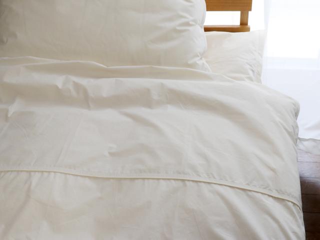 高密度防ダニ掛カバー オーガニックコットン100% 日本製 無染色 無漂白 高