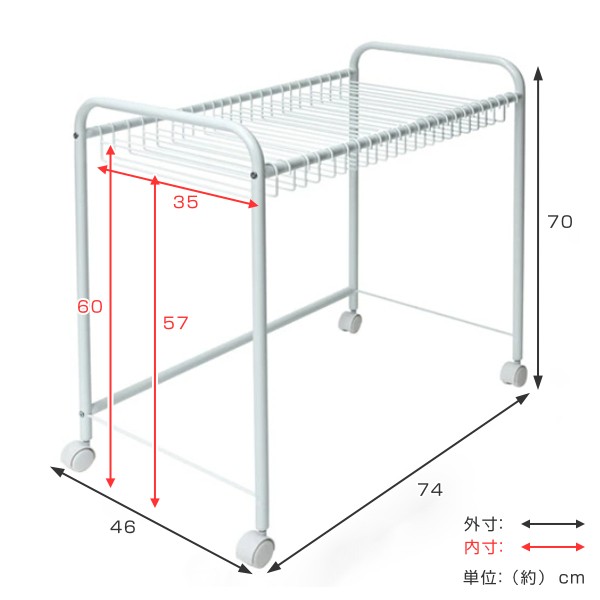 スラックス ラック 収納 24本掛 奥行74cm ズボン キャスター付き 組立式 2個セット スラックスハンガー 押入れ 押入れ収納 ズボン掛けの通販はau Pay マーケット リビングート