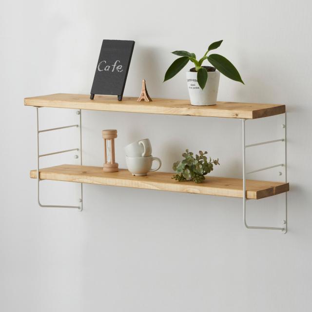 シェルフ 飾り棚 幅60cm パイン集成材