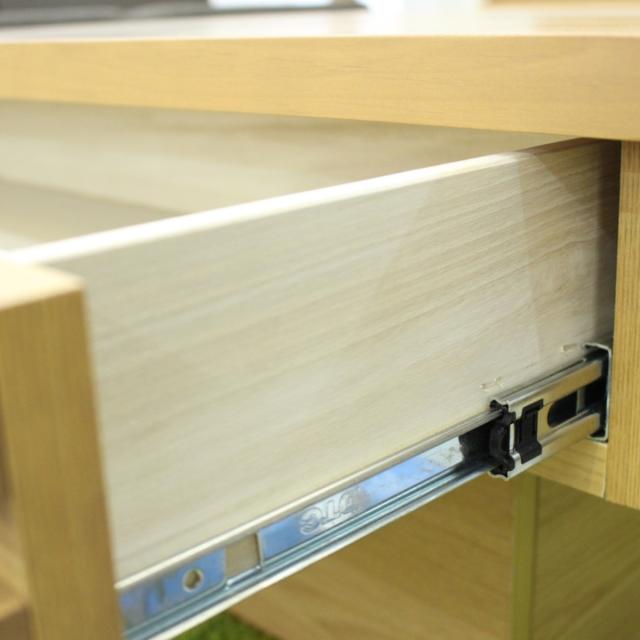 リビングテーブル 高さ37cm 天板正方形 引出し付 センターテーブル （ テーブル 机 リビング ローテーブル 木製 天然木 収納 引き出し 四角 完成品 コーヒーテーブル おしゃれ 木製テーブル ）_12