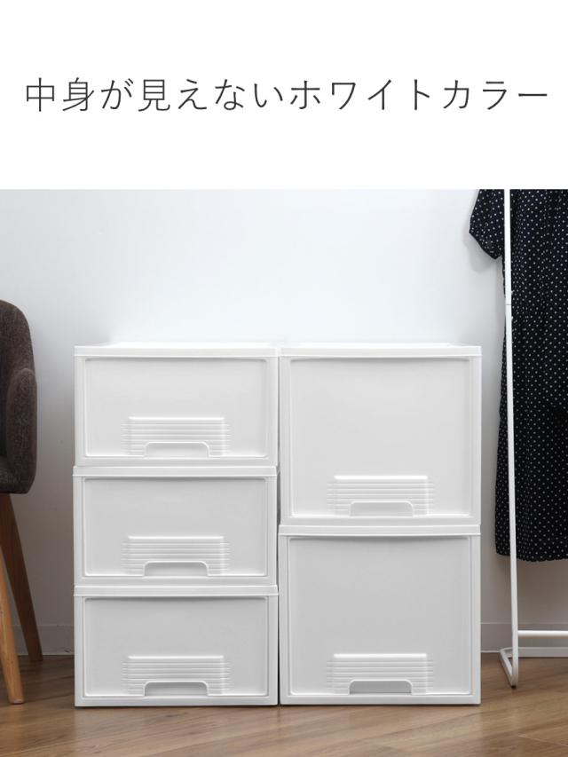 収納ケース 同色6個セット クローゼット 浅型 ファインテナー 幅36×奥行60×高さ21.5cm （ 収納ボックス 収納 引き出し 衣装ケース クローゼット収納 押し入れ 衣類ケース 押入れ収納 隙間収納 収納ケース 引き出し）_10