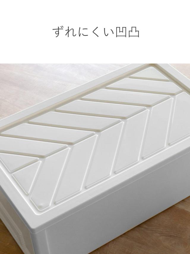 収納ケース 同色6個セット クローゼット 浅型 ファインテナー 幅36×奥行60×高さ21.5cm （ 収納ボックス 収納 引き出し 衣装ケース クローゼット収納 押し入れ 衣類ケース 押入れ収納 隙間収納 収納ケース 引き出し）_8