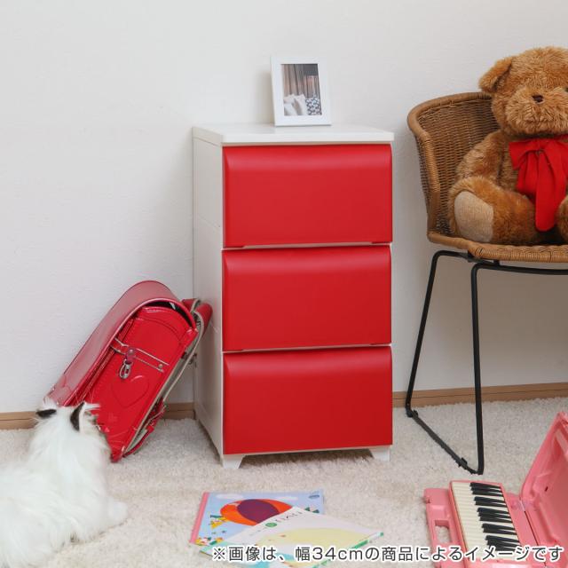 チェスト 5段 幅54cm ノーデュス ワイド プラスチック （ 収納ケース 引き出し 脚付き 収納 タンス ホコリが入りにくい 衣装ケース 収納ボックス 日本製 プラスチックチェスト 収納チェスト おしゃれ 簡単組立 リビングチェスト ）