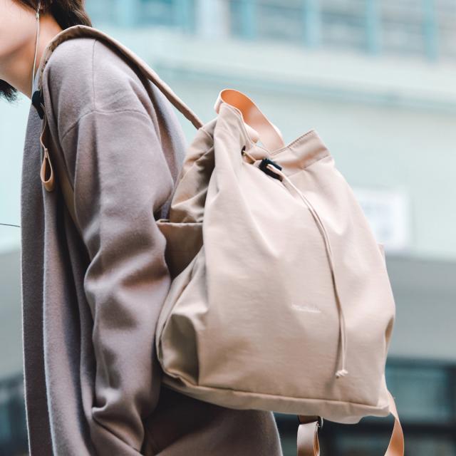 リュック hellolulu エマ EMMA （ ハロルル リュックサック バッグ デイパック バックパック トートバッグ かばん 鞄 レディース 巾着 軽い 撥水 2way 通学 通勤 小型 ママバッグ マザーズバッグ おしゃれ ）_19