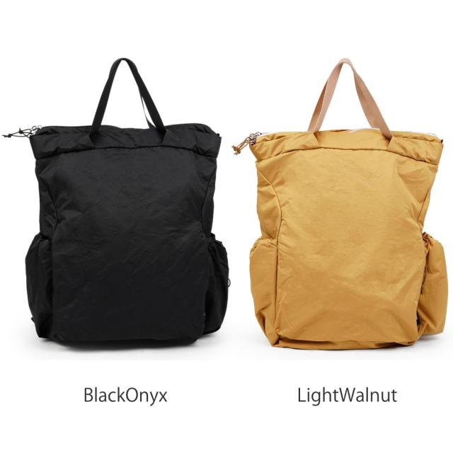 リュック Hellolulu ROUX オールデイ トートパック Mサイズ （ リュックサック バッグ デイパック バックパック トートバッグ かばん 鞄 ハロルル レディース メンズ 軽い 撥水 通学 通勤 大容量 18L サイドポケット おしゃれ ）