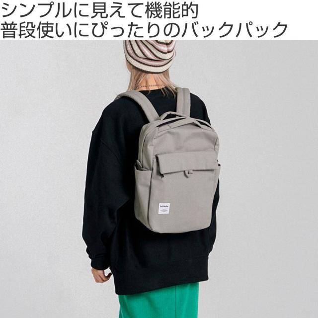 リュック hellolulu ミニカーター MINI CARTER （ ハロルル リュックサック バックパック レディース デイパック かばん 鞄 小さめ マザーズバッグ 軽い 撥水 通学 通勤 ファスナー サイドポケット コンパクト おしゃれ ）_1