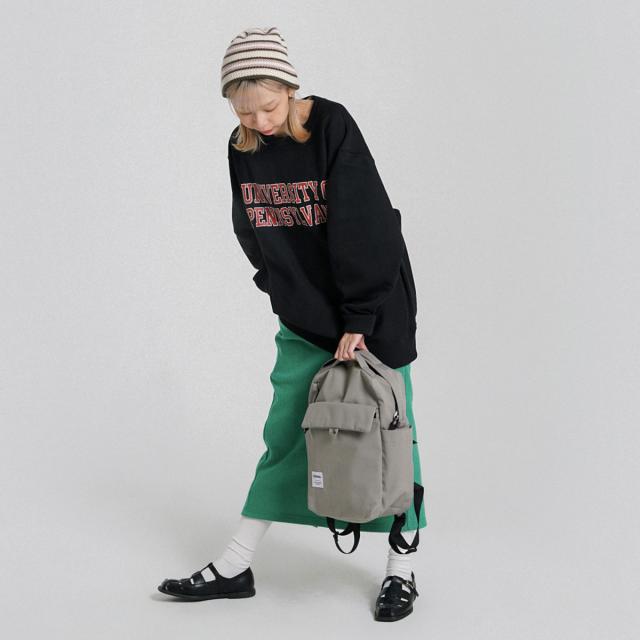 リュック hellolulu ミニカーター MINI CARTER （ ハロルル リュックサック バックパック レディース デイパック かばん 鞄 小さめ マザーズバッグ 軽い 撥水 通学 通勤 ファスナー サイドポケット コンパクト おしゃれ ）_11
